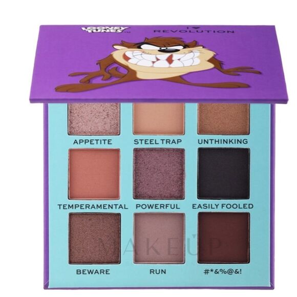 Revolution Beauty X Looney Tunes Taz Eyeshadow Palette - Picture 7 of 9